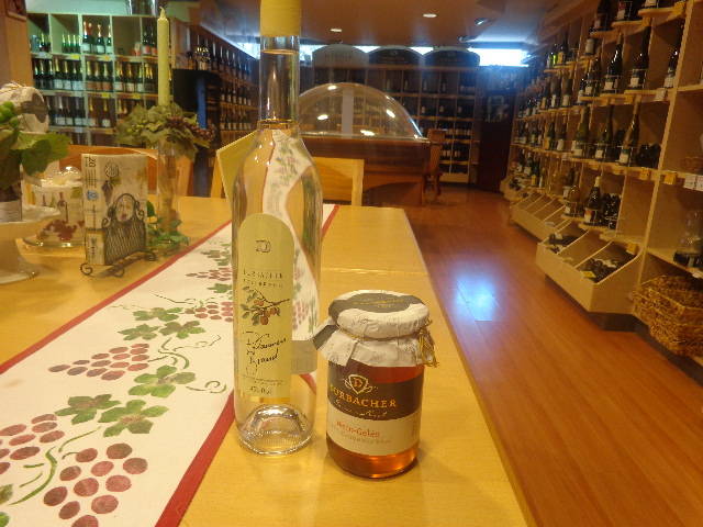 Schnaps et gelée de vin © GP