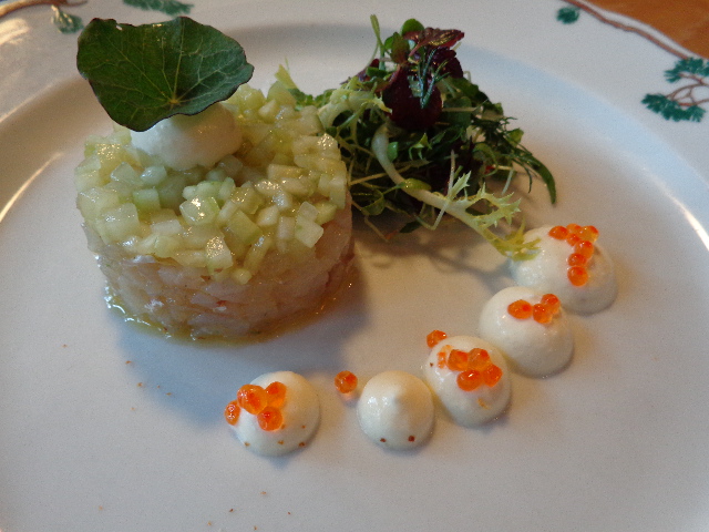 Tartare de sandre © GP