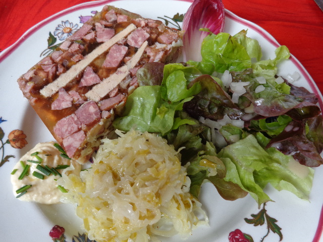 Presskopf au foie gras © GP