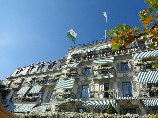 La façade de l'hôtel © GP