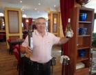 Evian: un verre au Muratore