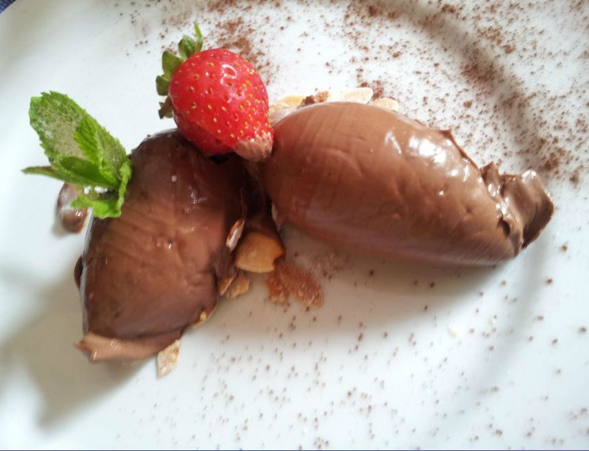 Quenelles de chocolat Guanaja © DC