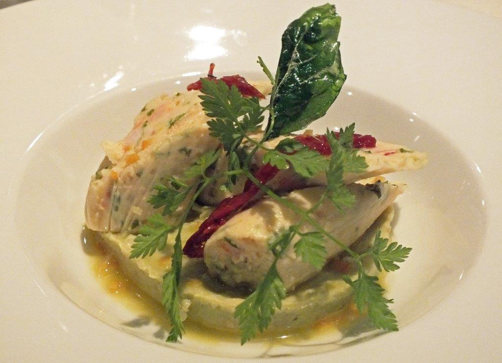 Quenelles de homard, guacamole © AA