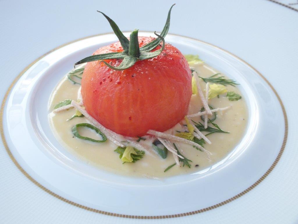 Tomate et macédoine © AA