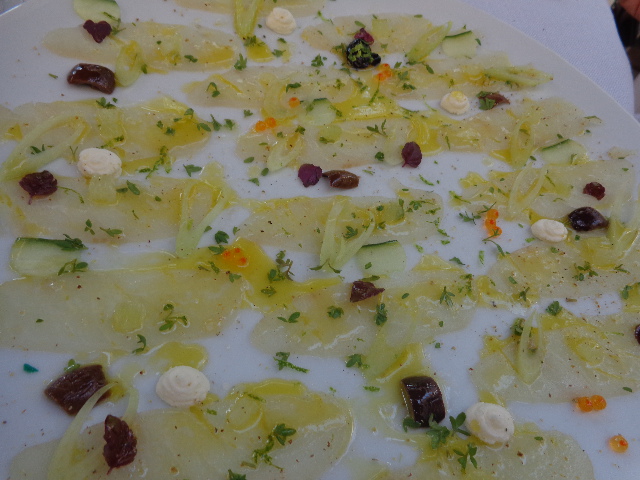 Carpaccio de daurade ©  GP