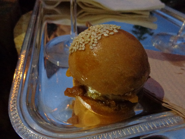 Burger de foie gras et figues © GP