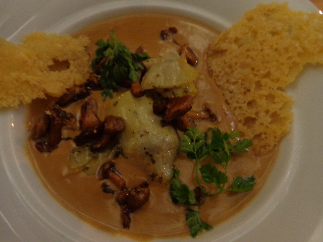Velouté de girolles © GP