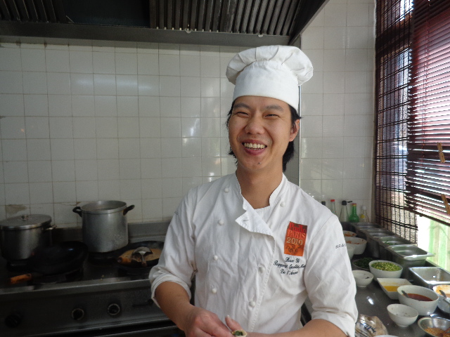 Shan Yi en cuisine © GP