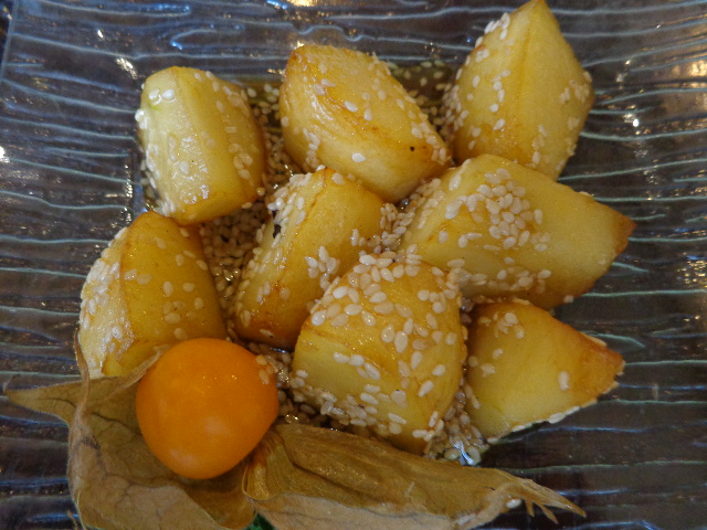 Pomme au sésame © GP