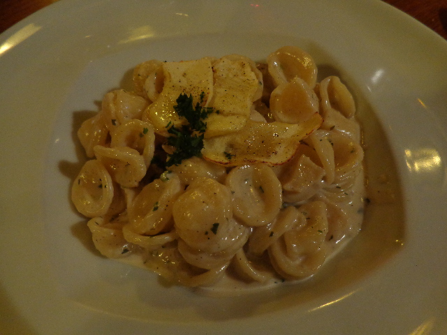 Orrechiette au gorgonzola © GP