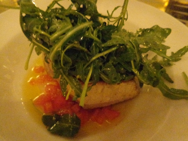 Steak de thon et roquette © GP
