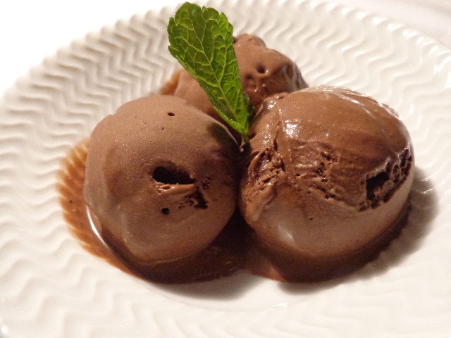 Sorbet au chocolat © GP
