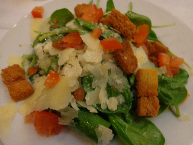 Salade de pousses d'épinards © GP