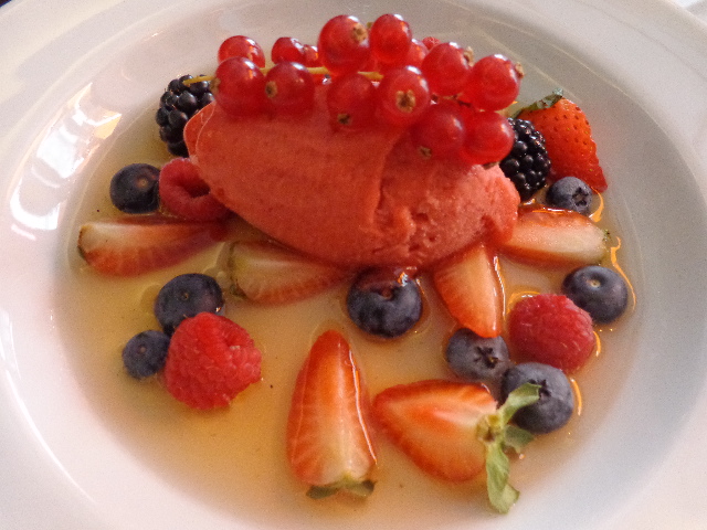 Sorbet fruits rouges ©  GP