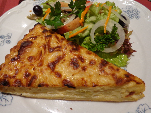 Tarte à l'oignon © GP