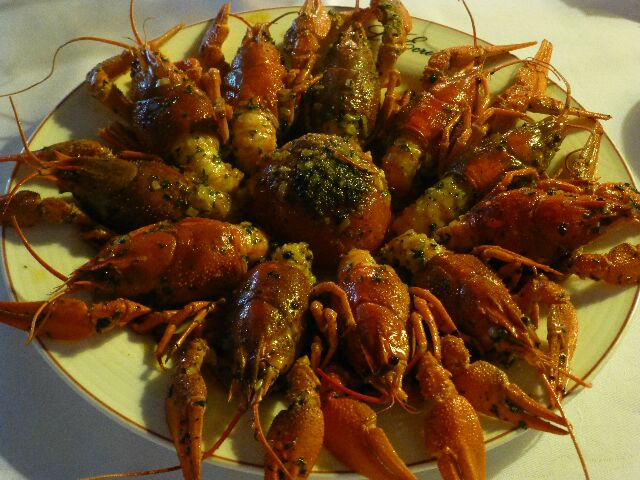 Fricassée écrevisses aux échalotes © DC