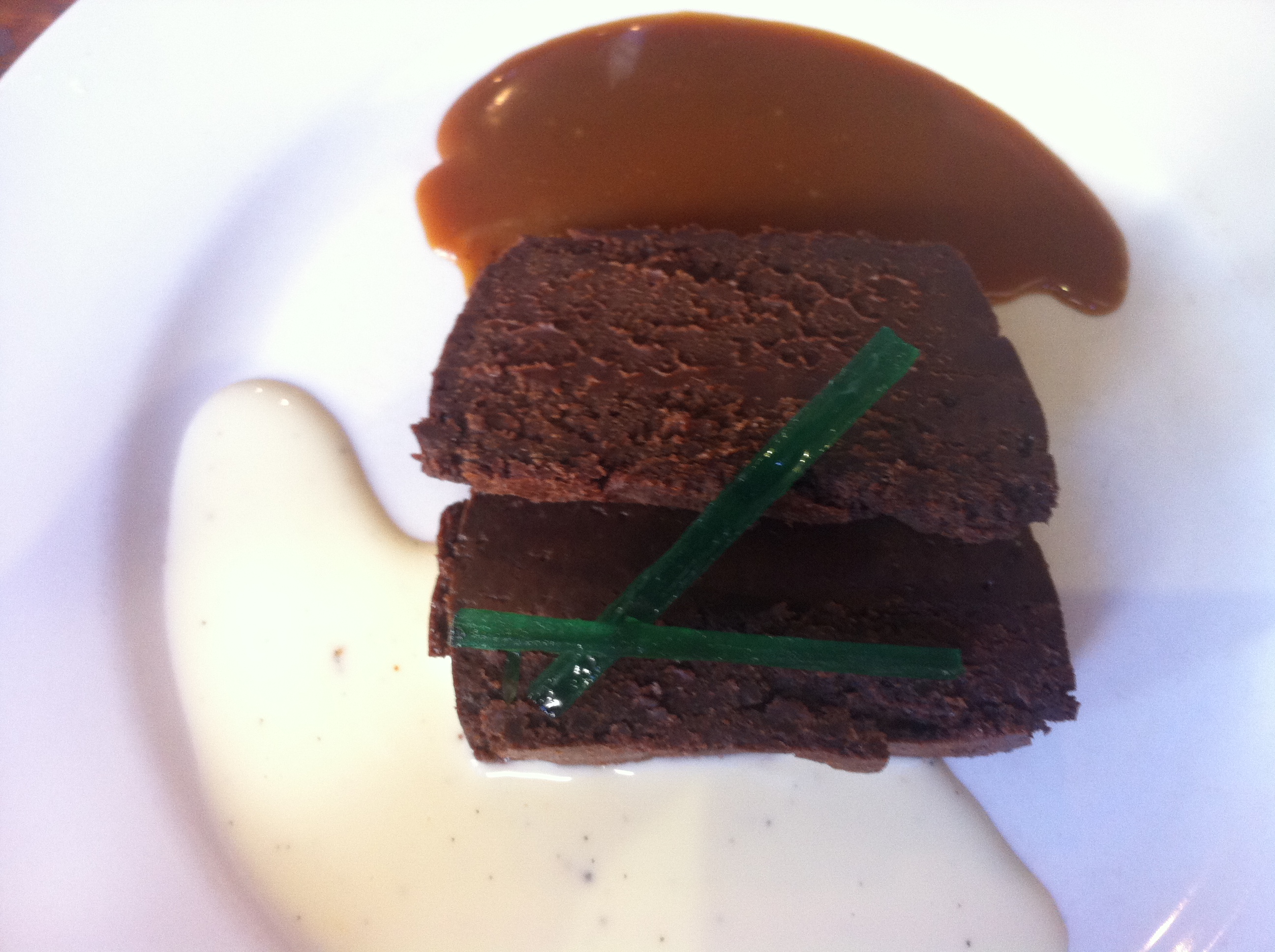 Terrine de chocolat au caramel © GP