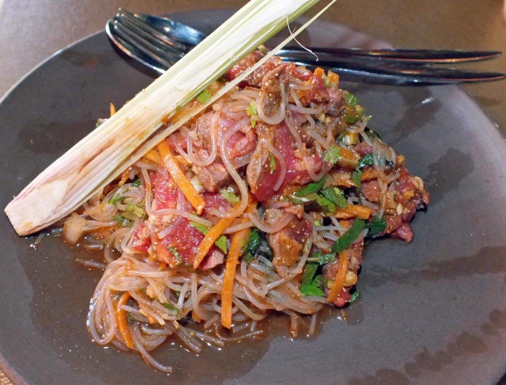 Salade de boeuf, marinée aux épices © AA