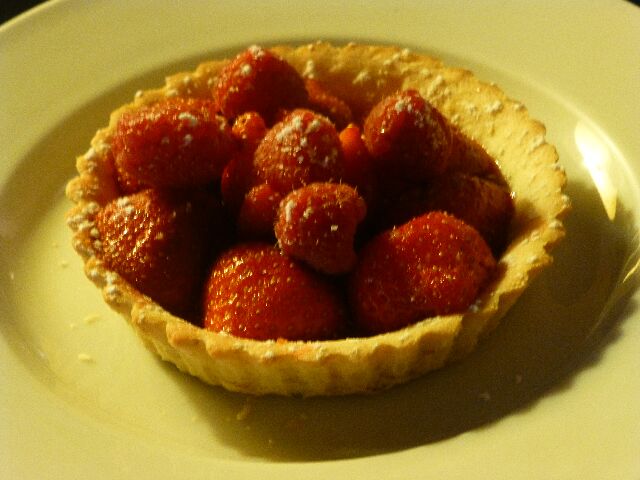 Tarte aux fraises © DC