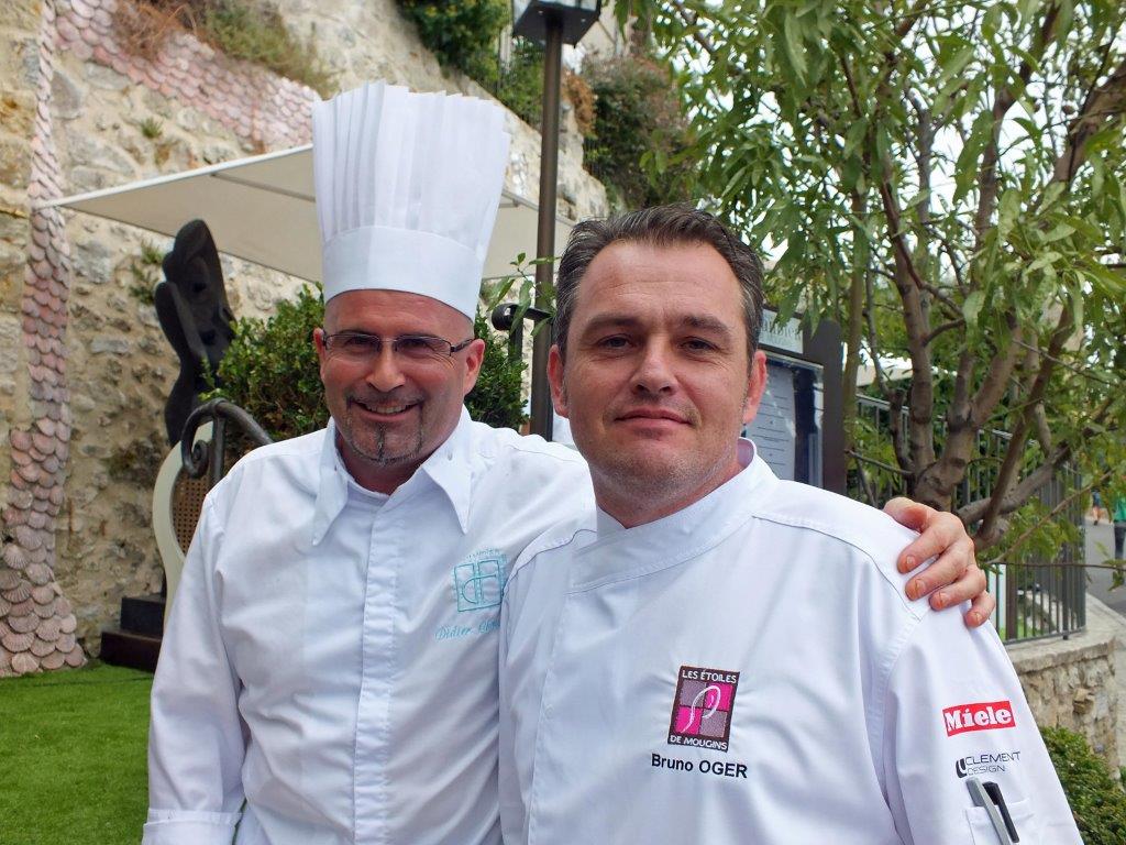 Didier Chouteau (l'Amandier) et Bruno Oger (Villa Archange) © AA