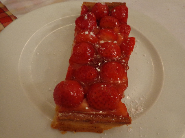 Tarte aux fraises © GP