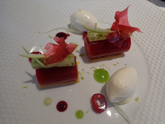 Pomme Granny Smith et framboise © GP