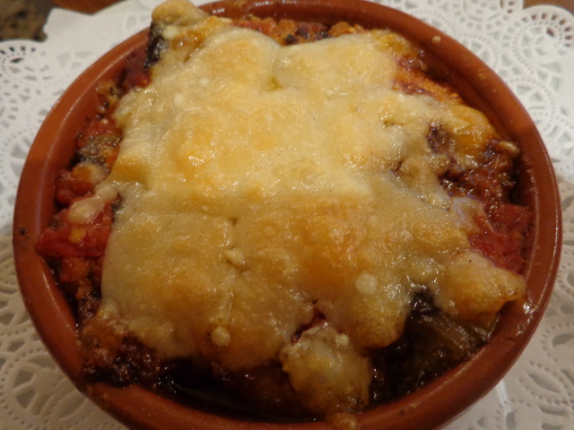 Aubergine façon parmigiana © GP