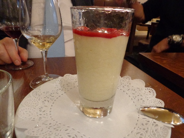 Crème légère à la framboise © GP