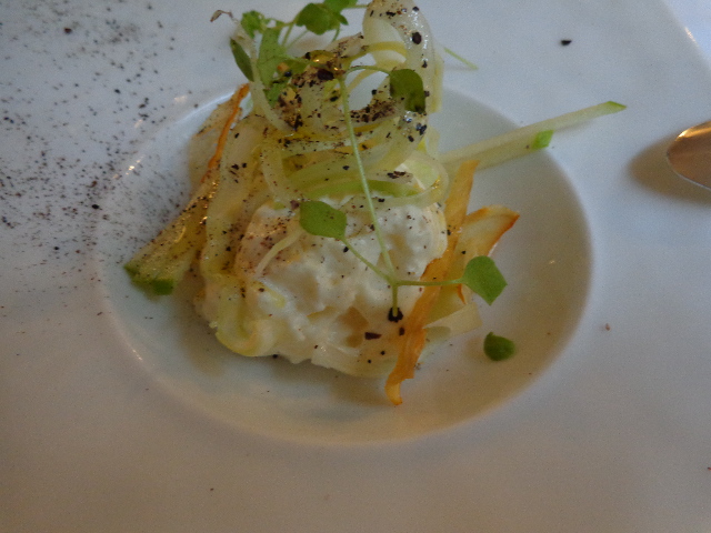 Moules et mousse de raifort © GP
