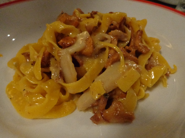 Tagliatelle aux cèpes © GP