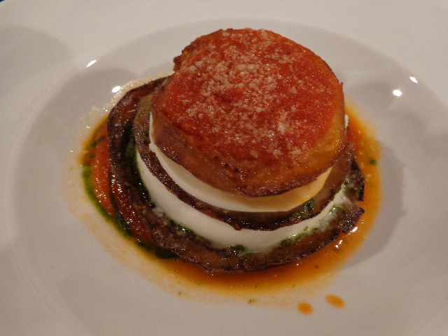 Aubergines parmigiana © GP