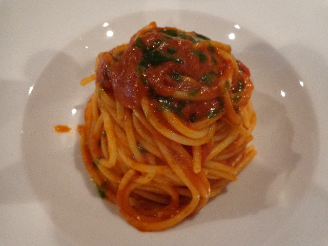 Spaghetti à la tomate © GP