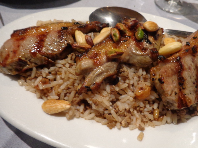 Agneau et riz © GP