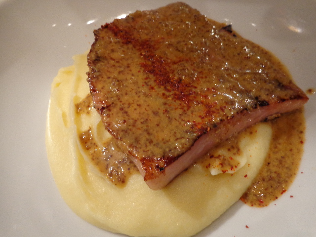 Jambon chaud à la moutarde © GP
