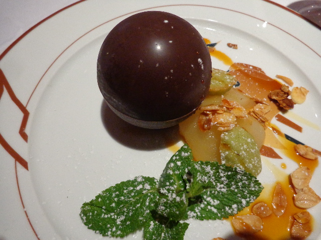 Chocolat et poire © GP