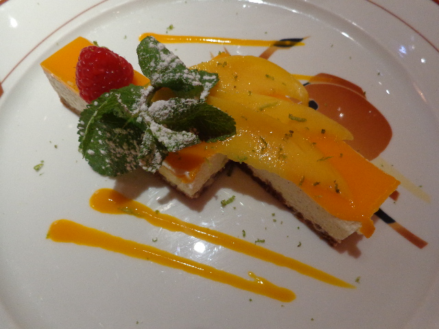 Chese-cake mangue © GP
