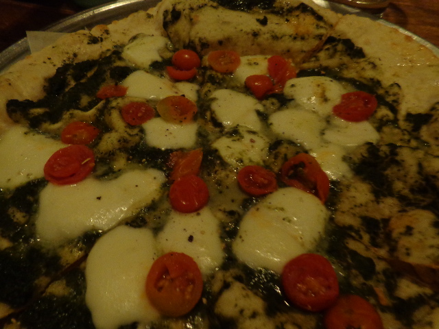 Pizza verte © GP