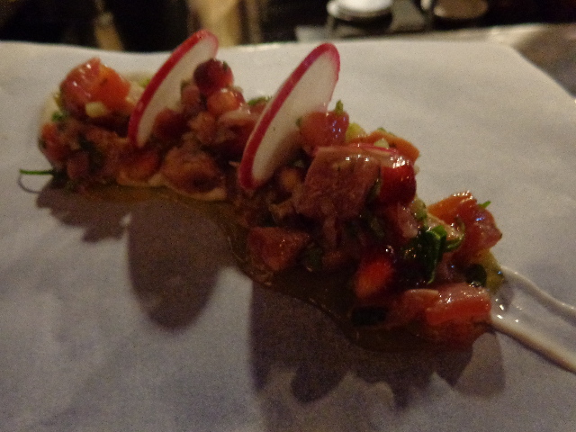 Tartare de thon © GP