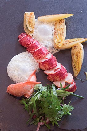 Homard à l'huile d'argan © Maurice Rougemont