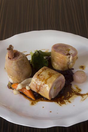 Lapin au foie gras © Maurice Rougemont