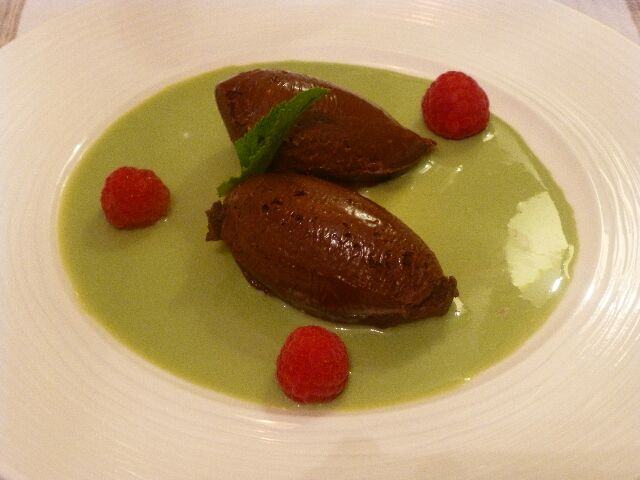 Quenelles de chocolat © DC