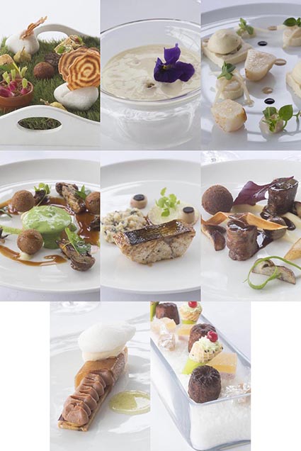 Les plats © Maurice Rougemont