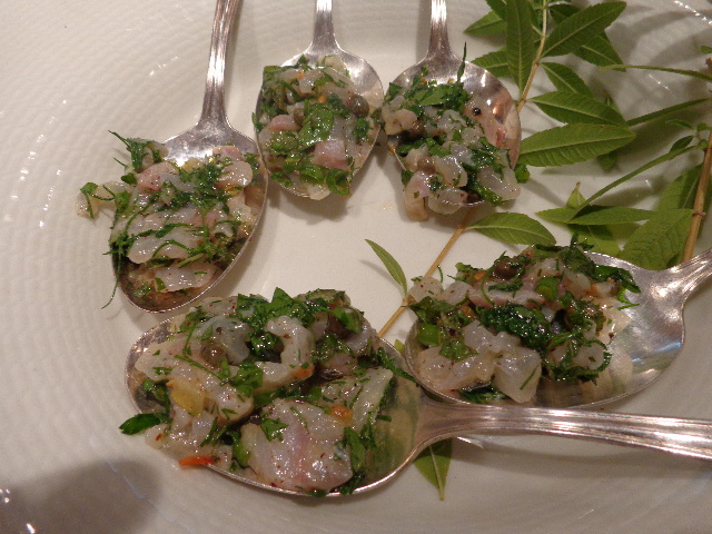 Tartare de bar © GP