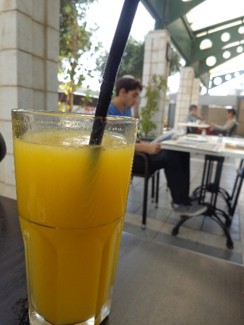 Un jus d'orange © GP