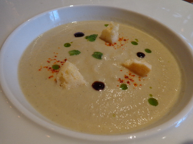 Crème d'aubergine brûlée © GP