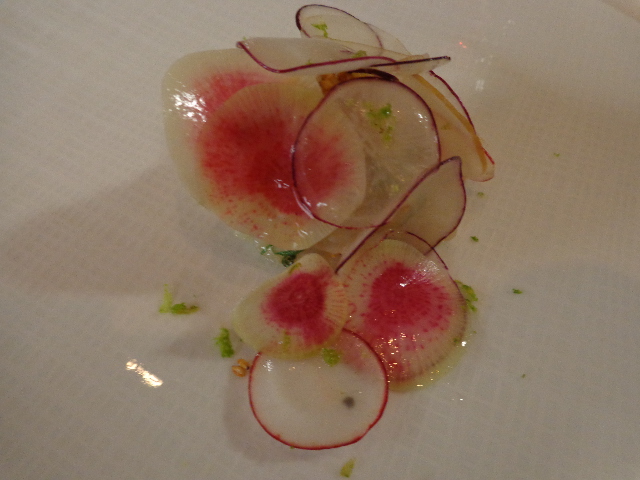 Tartare de langoustine aux radis © GP