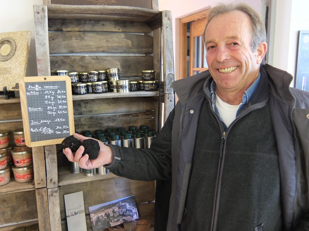 Eric Jaumard et ses truffes © GP