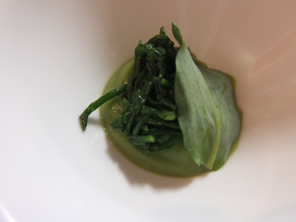Mousseline de brocolis et wasabi © GP