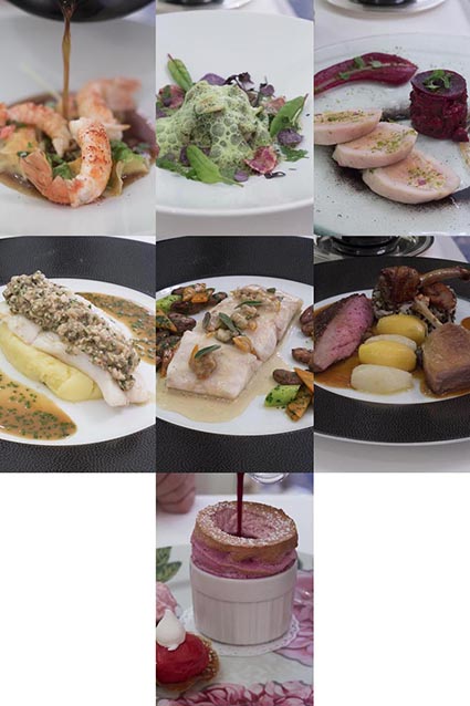 Les plats © Maurice Rougemont