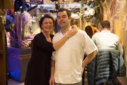 Delphine et le chef © Maurice Rougemont